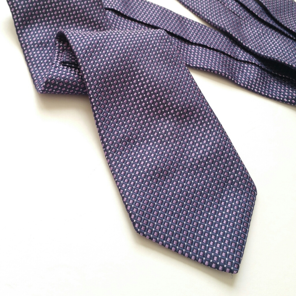Daniel Cremieux Purple Silk Tie